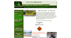 Desktop Screenshot of kandokampground.com